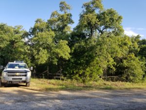image of heavy duty work truck for land clearing, demolition and excavation services in Austin, Texas by R&M Land clearing, demolition, and excavations