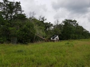 image of sidewalk demolition, land clearing service in Austin, Texas by R&M Land clearing, demolition, and excavations